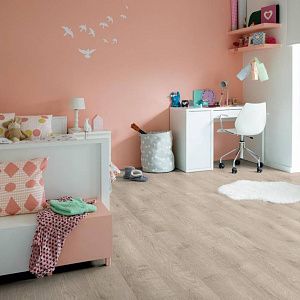 Плитка ПВХ Quick Step Livyn Balance Click ЖЕМЧУЖНЫЙ СЕРО-КОРИЧНЕВЫЙ ДУБ BACL40133 фото 2 | FLOORDEALER